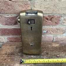 Vintage Brass Public Toilet