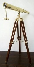 NAUTICAL BRASS TELESCOPE WITH