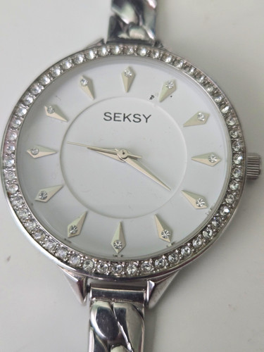 Seksy silver tone bracelet - seksy,