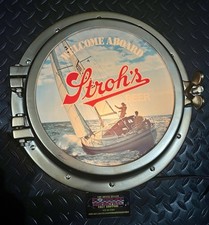 Vintage Stroh's Ship Porthole