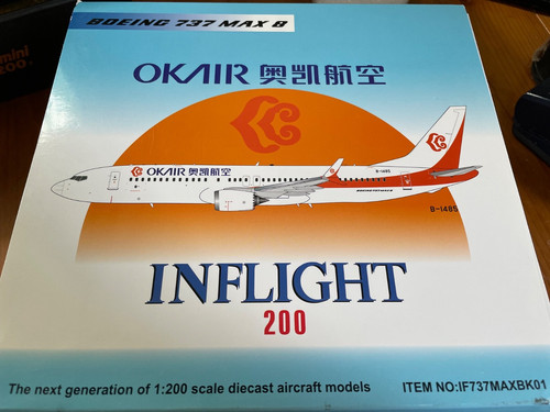 Inflight 200 boeing 737 - , 737-8