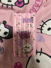 Baked Bunny 5 In 1 Cigarette / Blunt Holder Pink With Designs Cigarette Case