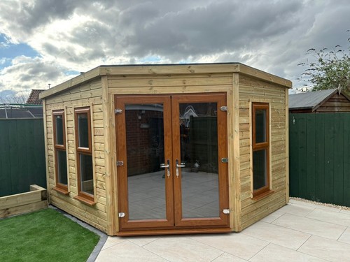 12x10 corner summer house - corner,