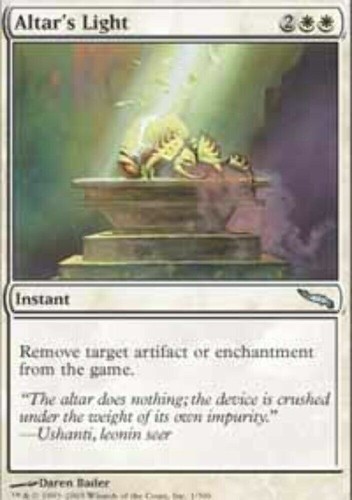 Altar light mirrodin mtg - altar's,