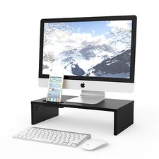 Modern wood monitor stands - modern,