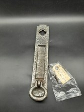 Restored Vintage Vertical Letter Box Slot For Yale Type Locks With Knocker 30 Cm