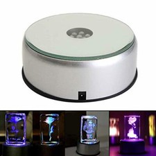 4" Glass Crystal Display Base