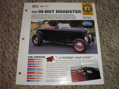 Usa 1932 ford boy roadster - usa, hi-boy