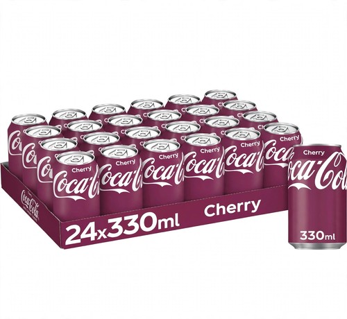 Coca cola cherry cans - coca-cola, pack