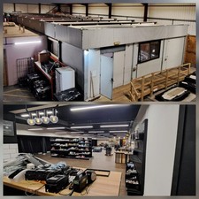 Modular Building, made from 9 cabins, 3m ceiling height, ideal for office, shop 