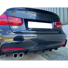FOR BMW F30 F31 3 SERIES REAR DIFFUSER M SPORT PERFORMANCE TWIN EXHAUST 11-2019