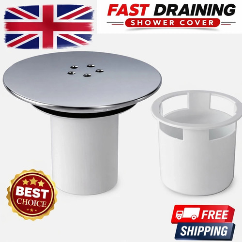 Shower drain trap cover - shower,