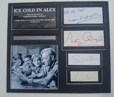 ICE COLD IN ALEX SIGNED.