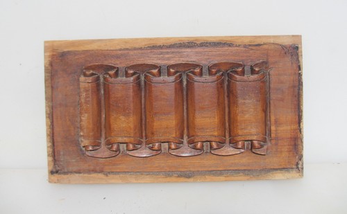 Antique carved wooden panel - antique,