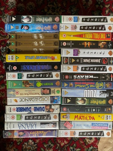 Vhs pal videos mixed - vhs,