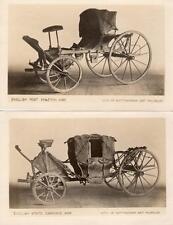 2 City of Nottingham Museum Carriage Phaeton Transport RP pcs