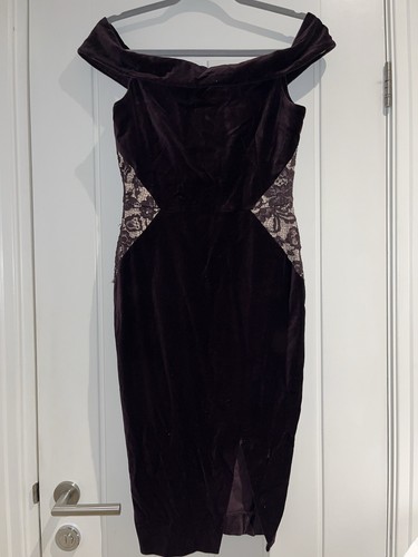 Dark purple velvet oasis - dark, off
