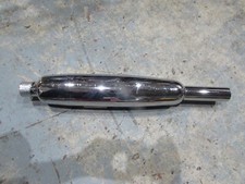 TRIUMPH BSA T120 T140 A65 50 CHROME EXHAUST MUFFLER SILENCER