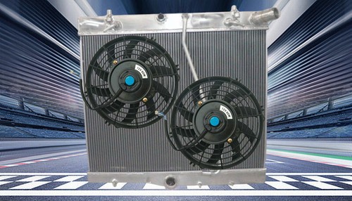 Alu radiator fan for 2005 - radiator+fan,