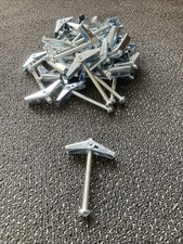 35 Plasterboard M6 75mm spring toggles Hollow Wall Mounting Screws Bolts Anchors