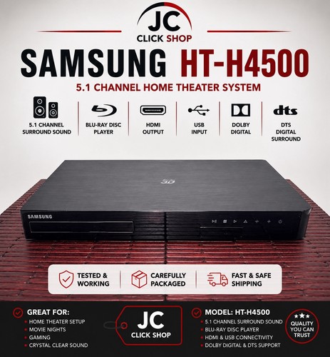 Samsung h4500 blu ray - samsung, ht-h4500