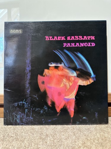 Black sabbath paranoid nems - black,
