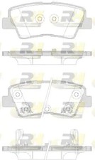 Brake pads Rear Axle 21362.42