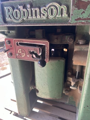 Robinson spindle moulder - robinson,