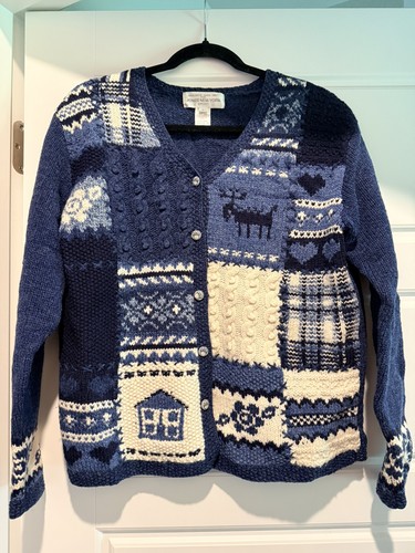 Vtg hand knit jones new - knit,