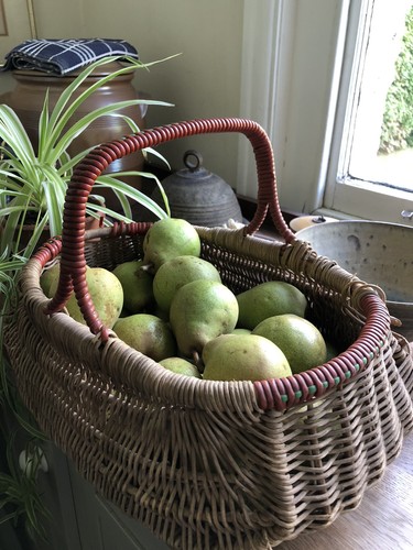 Vintage wicker farmhouse style - wicker,