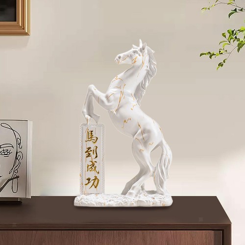 Standing horse statue elegant - standing,