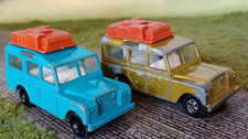 Matchbox Lesney Landrover No 12 Landrover Safari x2