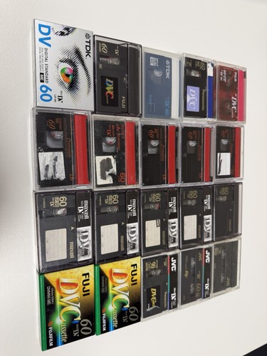 Unused blanked minidv video - 17,