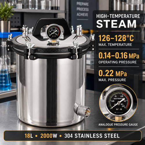 18l 2000w stainless steel - 18l,