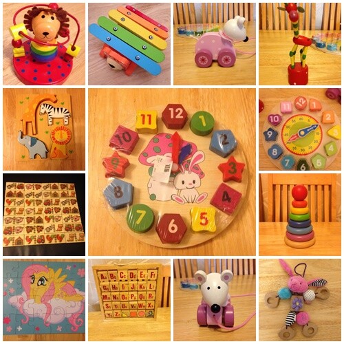 Wooden toys toy multi - wooden,