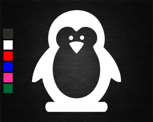 Penguin zoo animal vinyl - penguin,