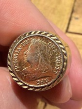 Half sovereign style ring - sovereign,