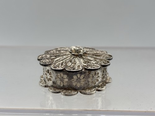 Sterling silver ring pill - , ring,