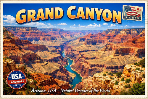 Grand canyon arizona - arizona, fridge