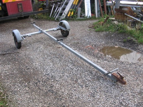 Boat trailer fully - trailer, galvanised