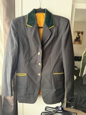 Phoenix Maids Show Jacket  Maids UK 34” Black, Green, Gold Hardly Worn