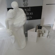 TENDER MOMENTS  FAMILY MOTHER FATHER DAUGHTER & BABY ROYAL DOULTON IMAGES HN5416