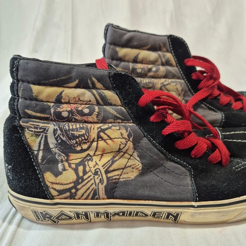 Vans iron maiden - iron, high