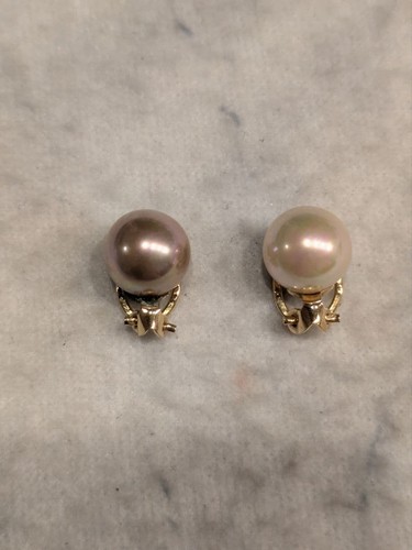 Dior pearl earrings gold color - dior,
