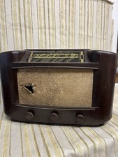 VINTAGE PHILIPS VALVE RADIO TYPE 650 A/U 1930s BAKELITE FOR SPARES AND REPAIRS