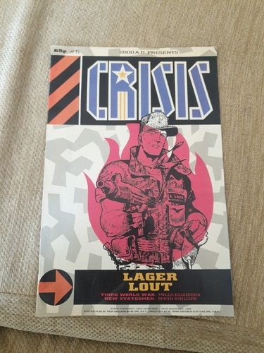 Crisis 2000ad british comic - 2000ad,