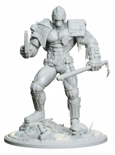 Judge dredd chibi figure - judge,