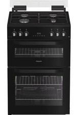 Hotpoint HTG6GDCB1 - Black Gas