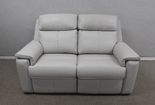 G Plan Thornbury Capri Chalk Power 2 Seater Sofa Power Headrest & Lumbar Support