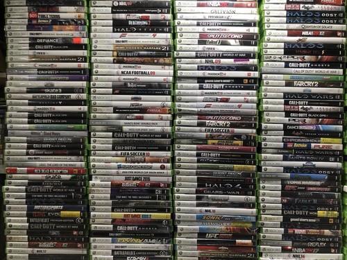 Xbox 360 games - 360, controllers